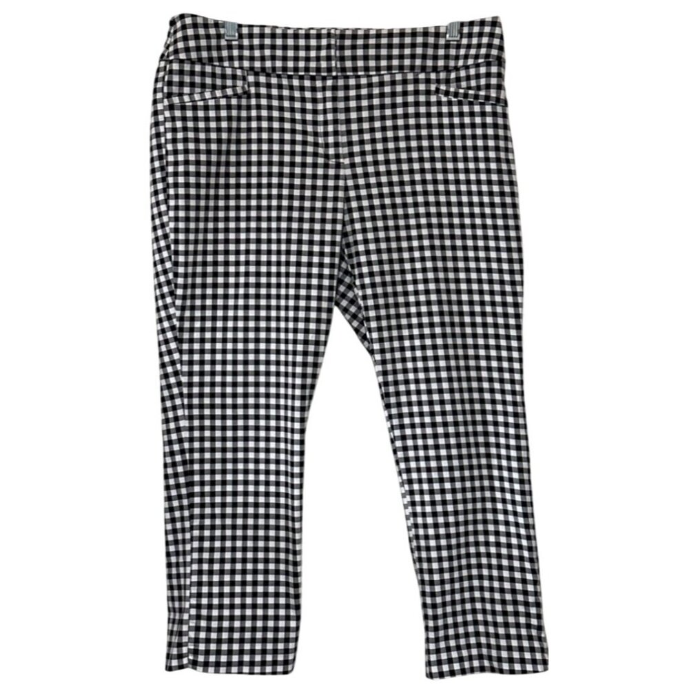 7th Avenue Suiting Collection Capri Pants Cotton Spandex Blend Women's Size 10